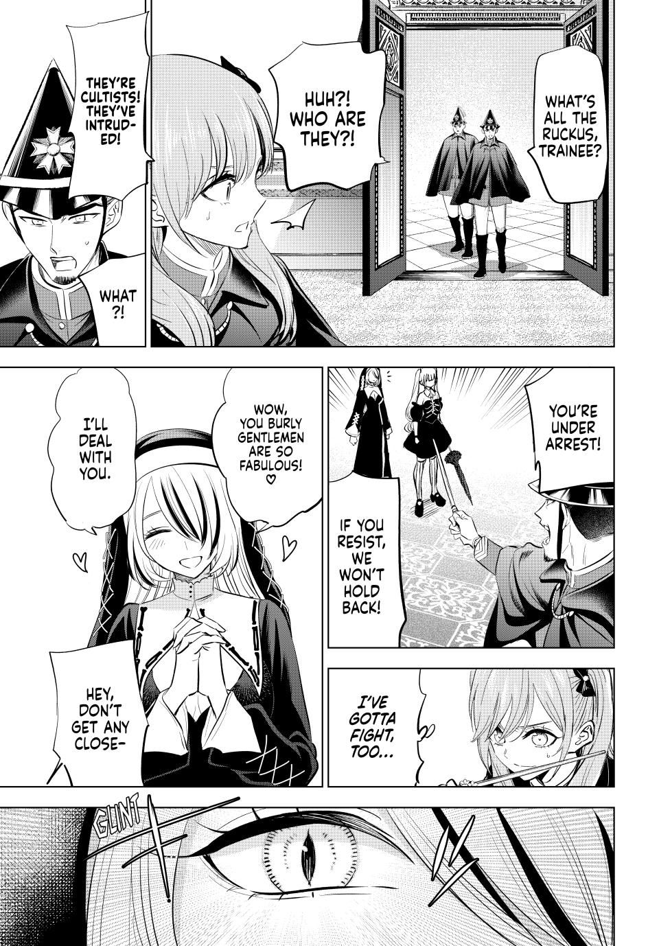 Kuroneko to Majo no Kyoushitsu Chapter 67 page 13 - Chapter 67: Order of the Black Serpent