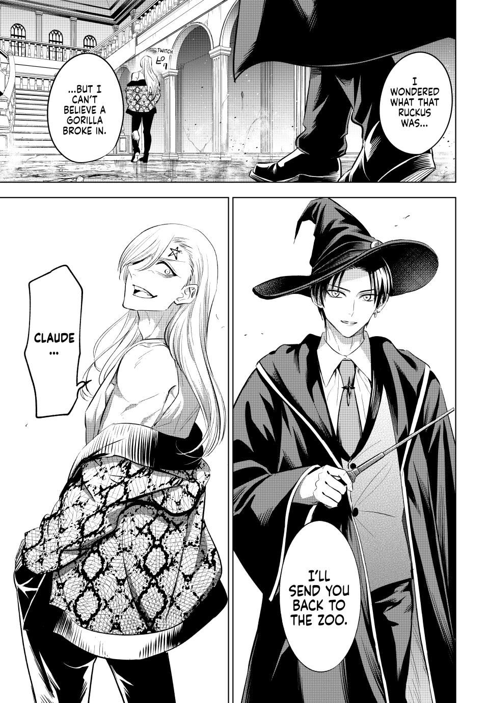Kuroneko to Majo no Kyoushitsu Chapter 67 page 21 - Chapter 67: Order of the Black Serpent