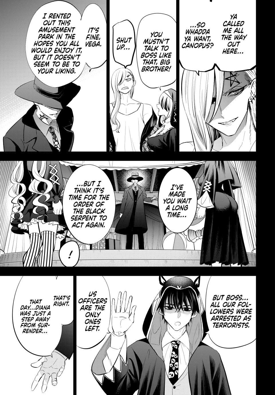 Kuroneko to Majo no Kyoushitsu Chapter 67 page 5 - Chapter 67: Order of the Black Serpent