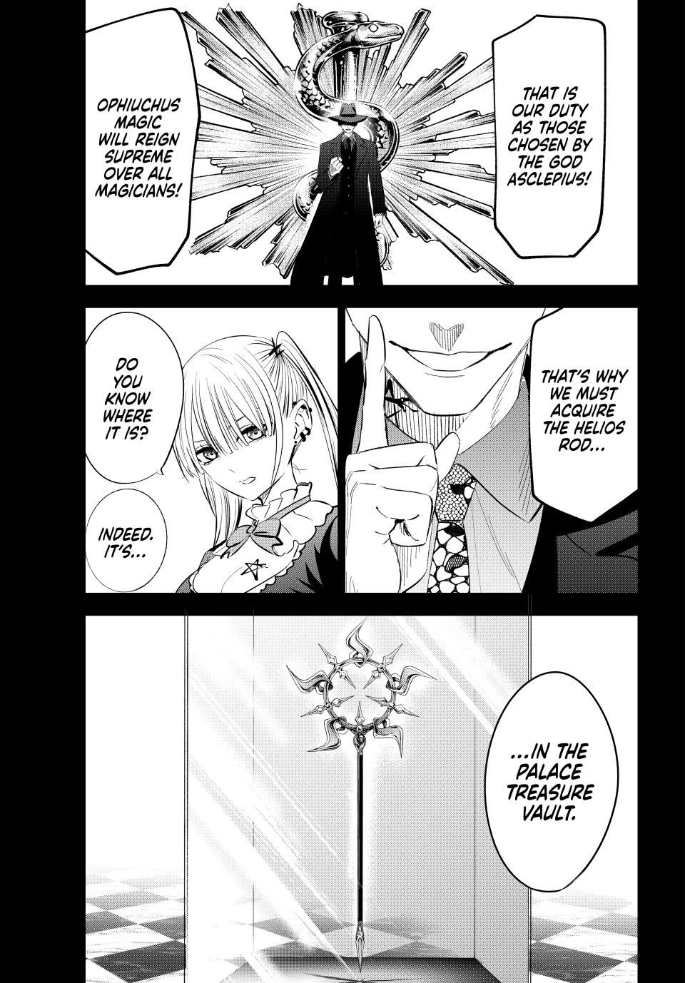 Kuroneko to Majo no Kyoushitsu Chapter 67 page 7 - Chapter 67: Order of the Black Serpent