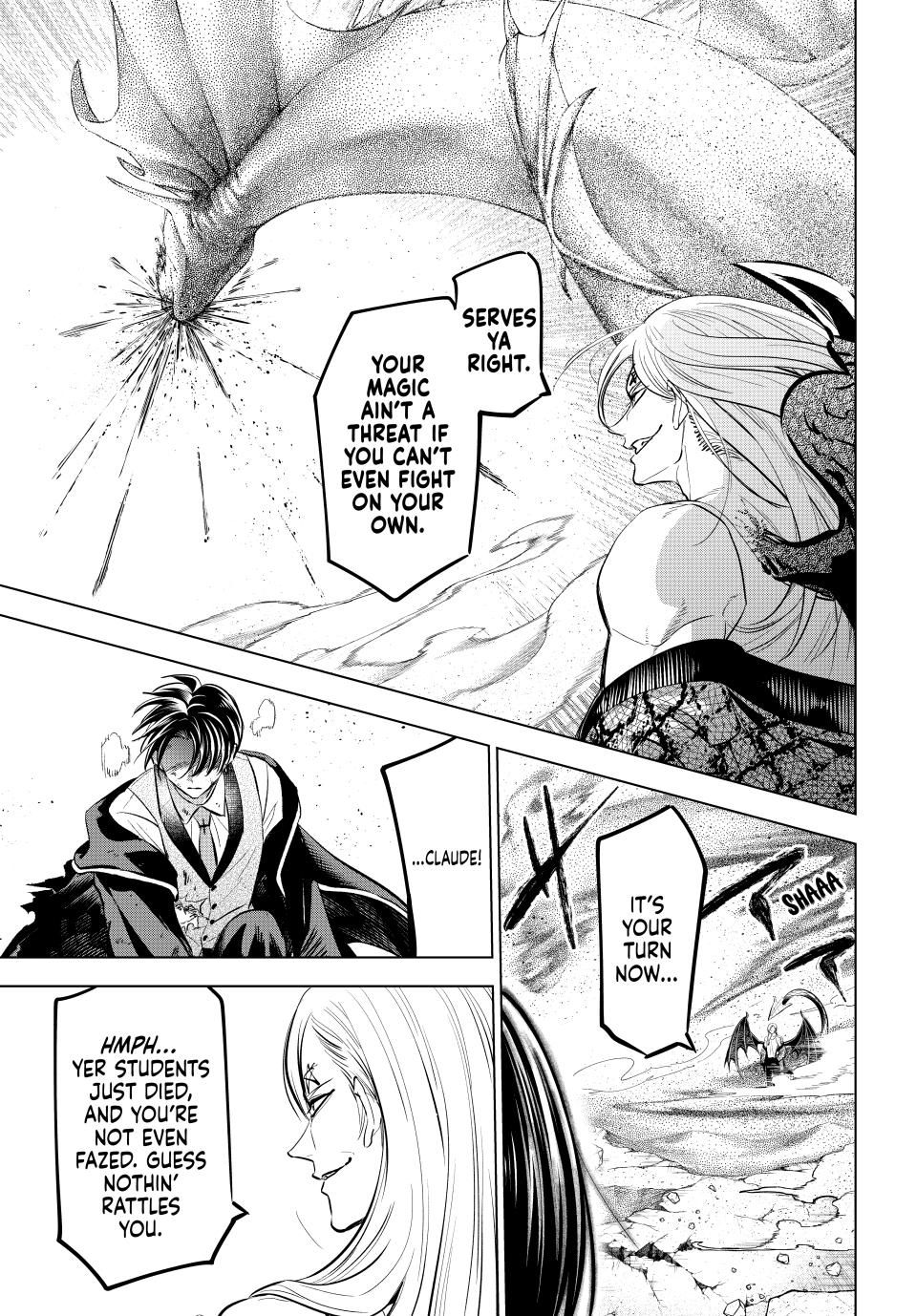 Kuroneko to Majo no Kyoushitsu Chapter 71 page 8 - Chapter 71: The Reason for Defeat