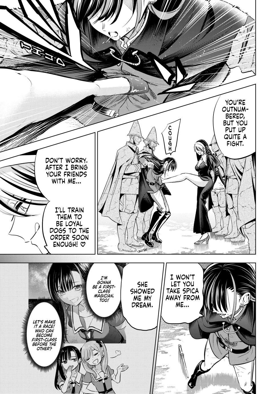 Kuroneko to Majo no Kyoushitsu Chapter 72 page 19 - Chapter 72: Hana & Aria