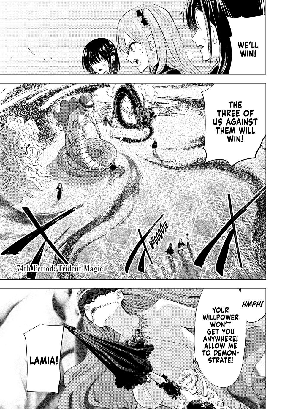 Kuroneko to Majo no Kyoushitsu Chapter 74 page 1 - Chapter 74