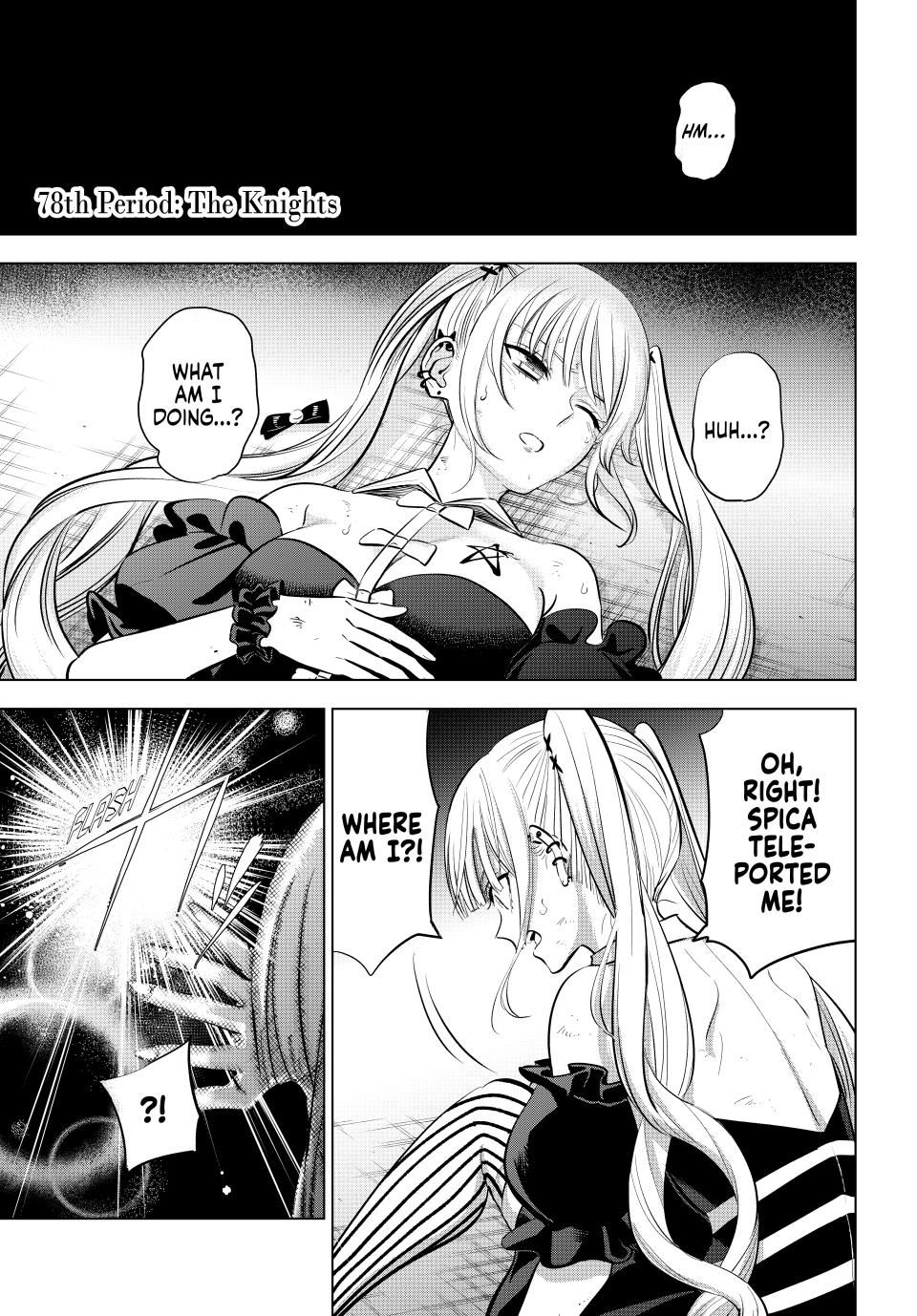 Kuroneko to Majo no Kyoushitsu Chapter 78 page 1 - Chapter 78: The Knights