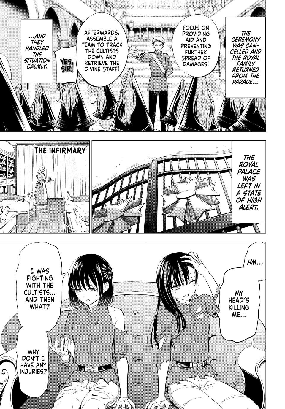 Kuroneko to Majo no Kyoushitsu Chapter 78 page 5 - Chapter 78: The Knights