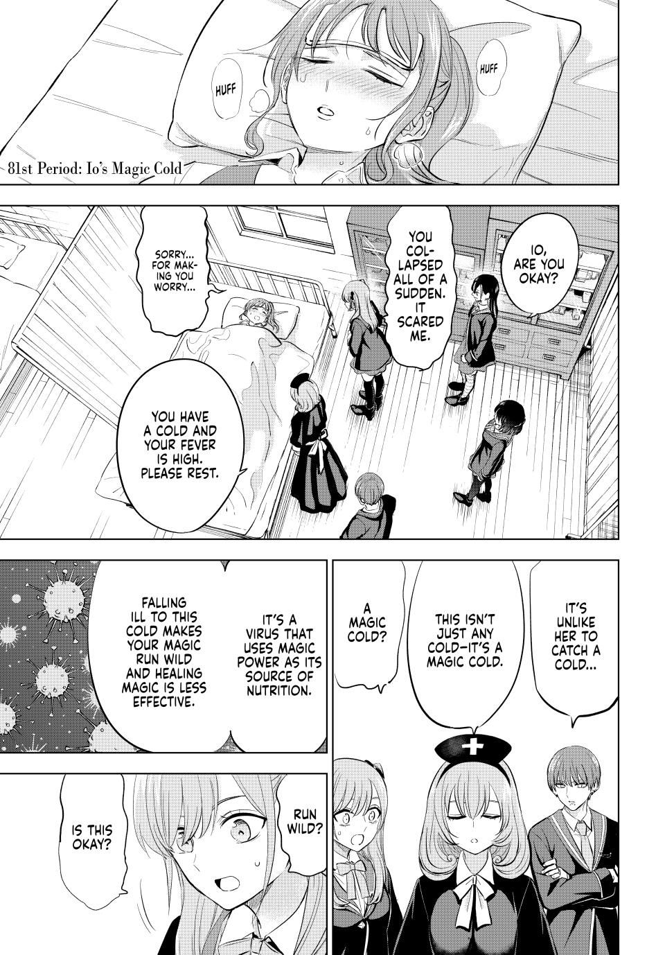 Kuroneko to Majo no Kyoushitsu Chapter 81 page 1 - Chapter 81: Io’s Magic Cold