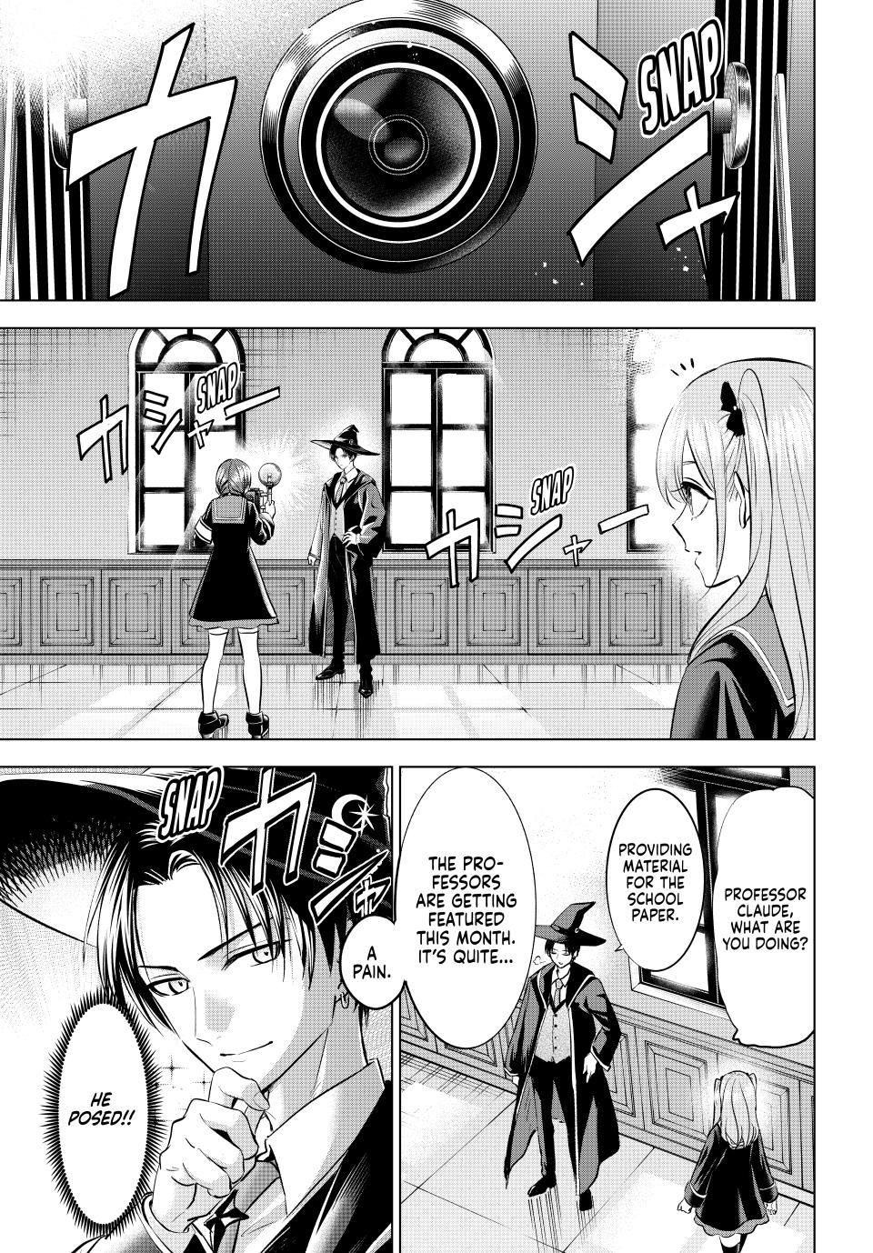Kuroneko to Majo no Kyoushitsu Chapter 82 page 1 - Chapter 82: The Scoop on the Professors!