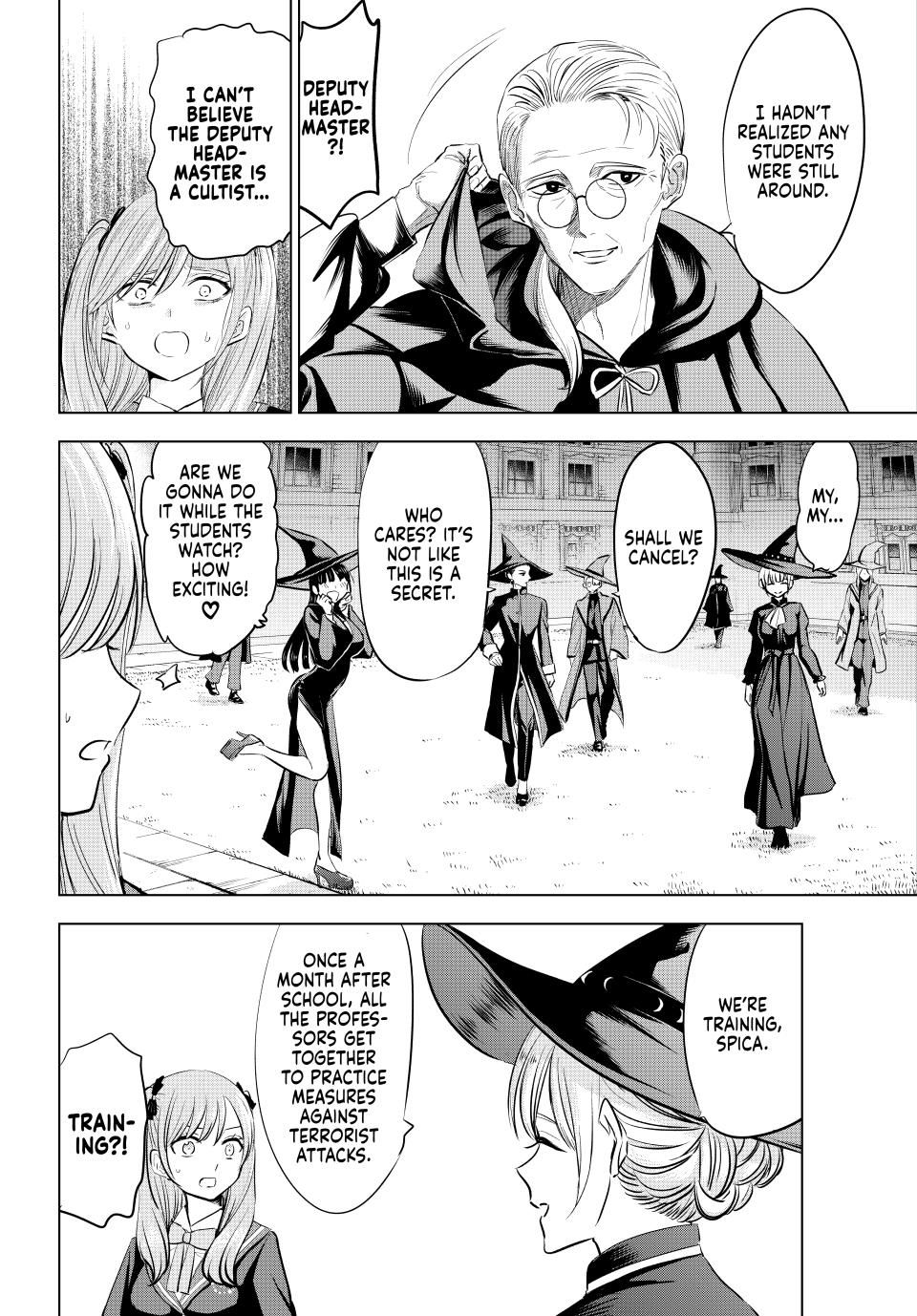 Kuroneko to Majo no Kyoushitsu Chapter 82 page 18 - Chapter 82: The Scoop on the Professors!