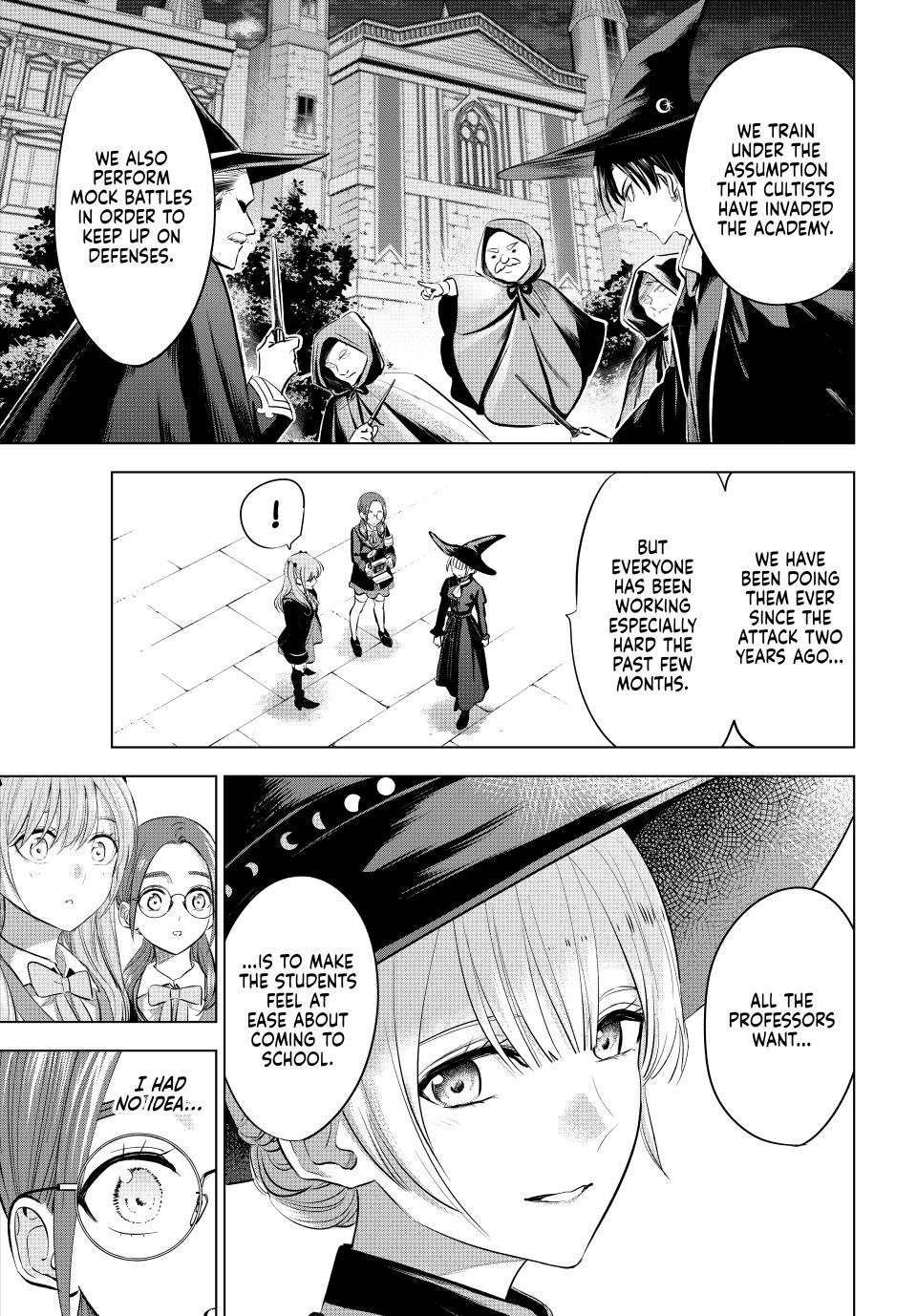 Kuroneko to Majo no Kyoushitsu Chapter 82 page 19 - Chapter 82: The Scoop on the Professors!