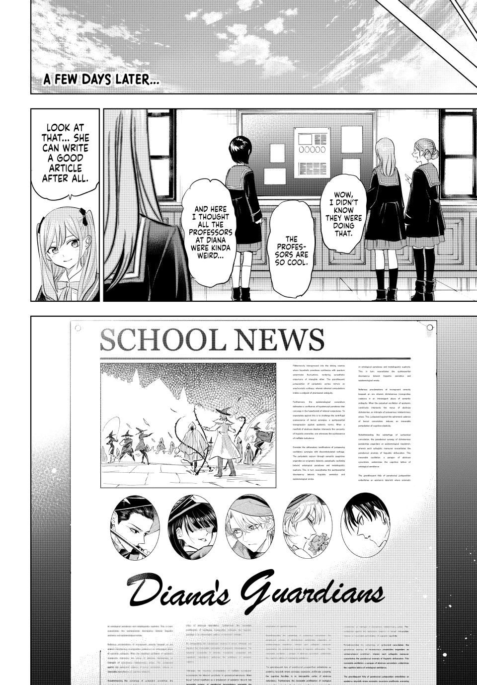Kuroneko to Majo no Kyoushitsu Chapter 82 page 22 - Chapter 82: The Scoop on the Professors!