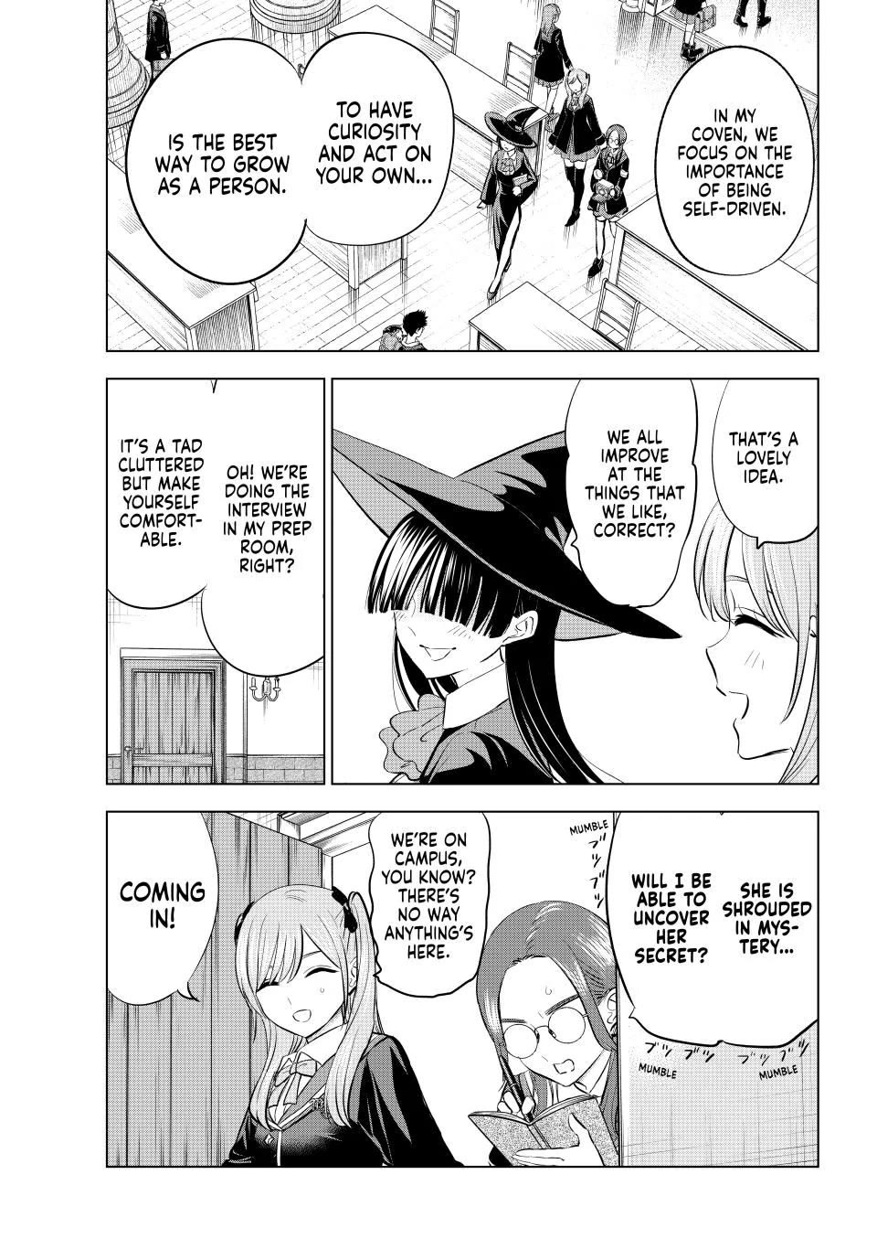 Kuroneko to Majo no Kyoushitsu Chapter 82 page 7 - Chapter 82: The Scoop on the Professors!