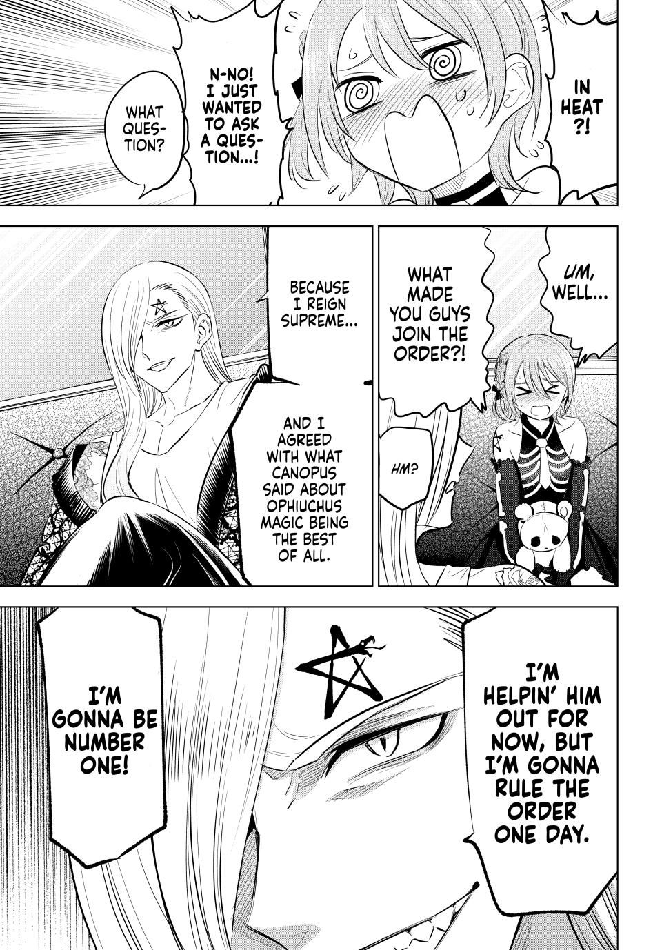 Kuroneko to Majo no Kyoushitsu Chapter 83 page 13 - Chapter 83: Chimera