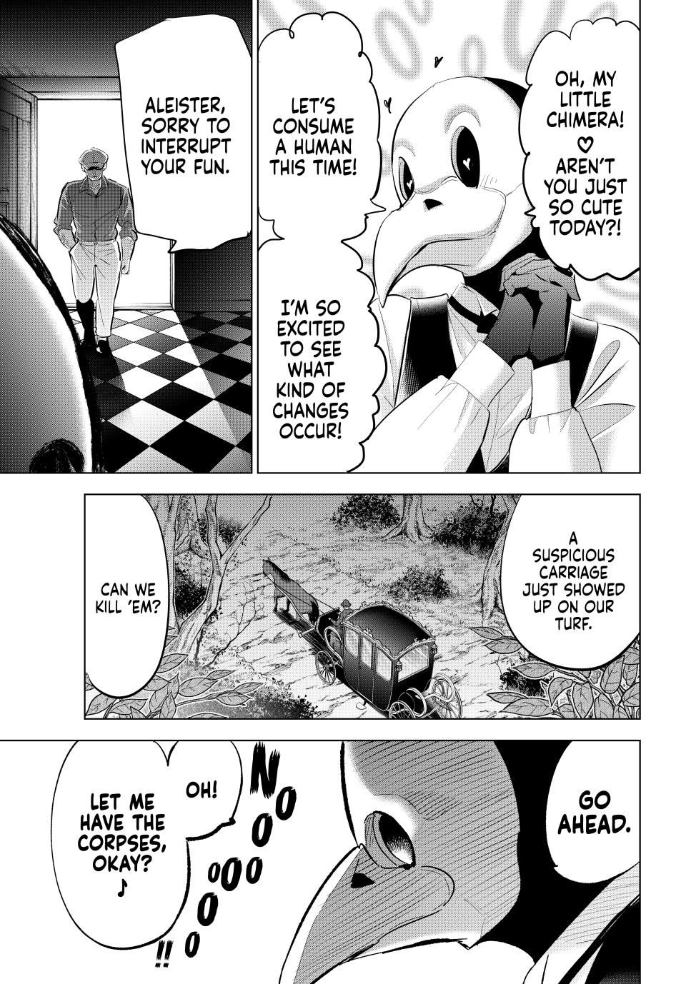 Kuroneko to Majo no Kyoushitsu Chapter 83 page 17 - Chapter 83: Chimera