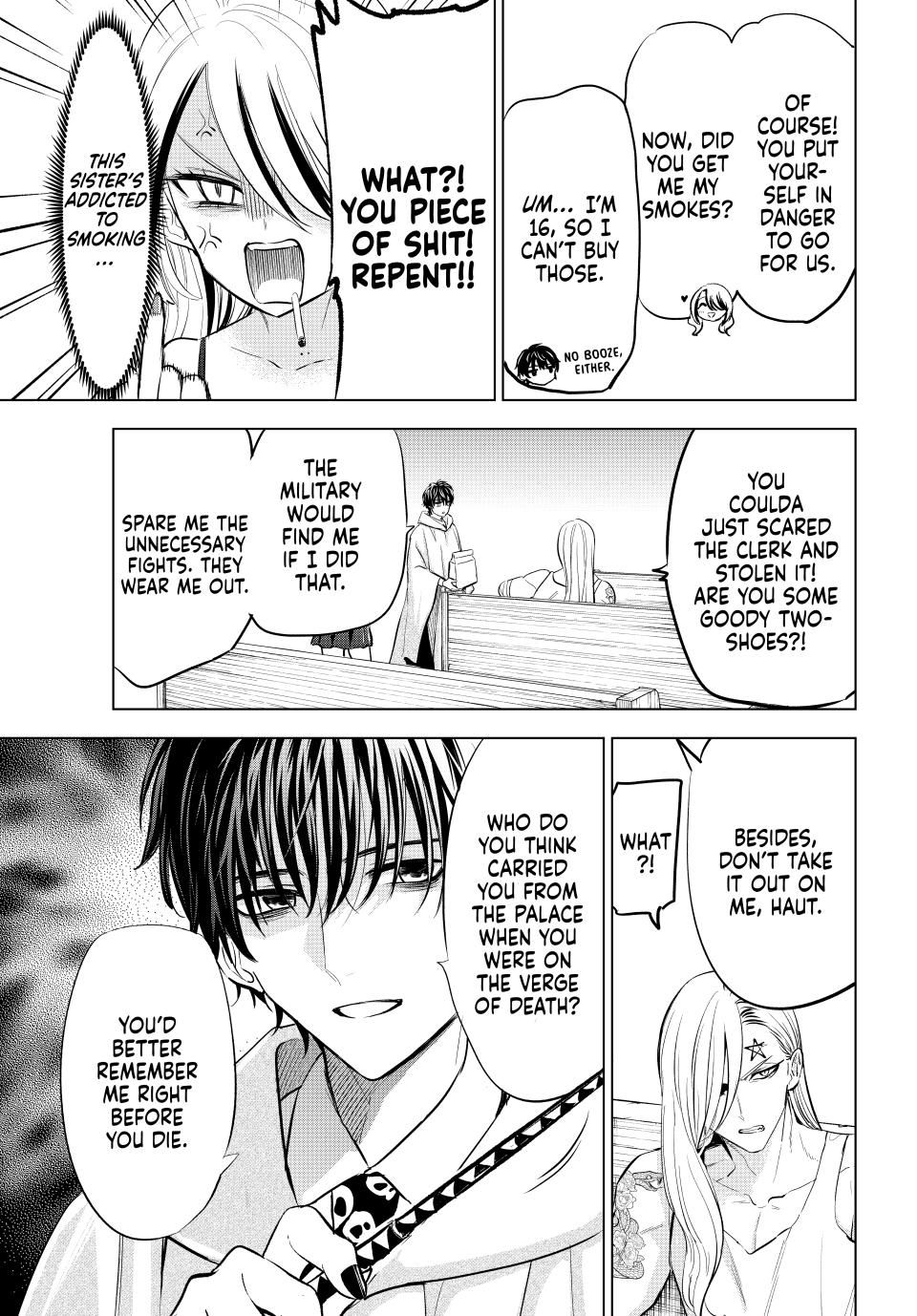 Kuroneko to Majo no Kyoushitsu Chapter 83 page 5 - Chapter 83: Chimera