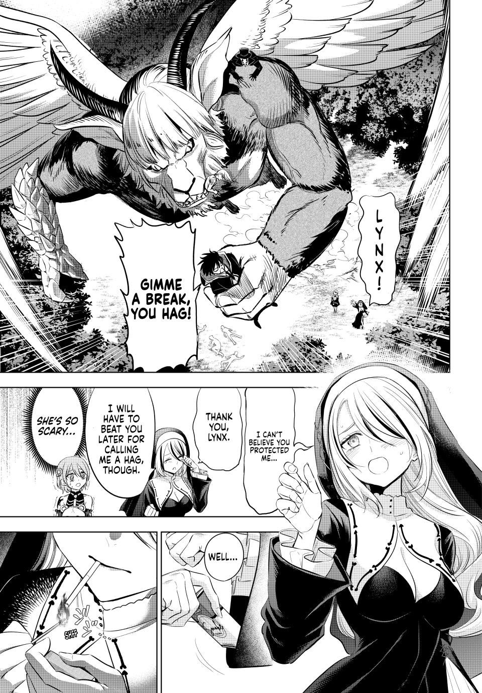 Kuroneko to Majo no Kyoushitsu Chapter 84 page 19 - Chapter 84: The Order vs. Aleister