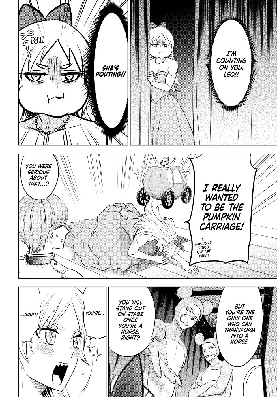 Kuroneko to Majo no Kyoushitsu Chapter 94 page 12 - Chapter 94: Making of Cinderella