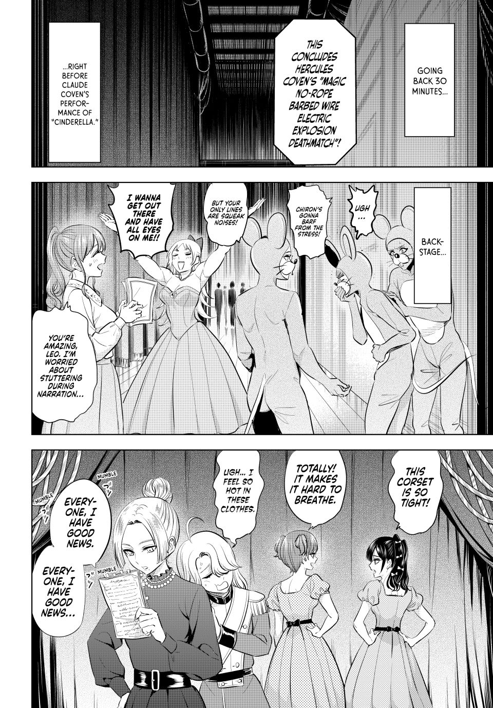 Kuroneko to Majo no Kyoushitsu Chapter 94 page 2 - Chapter 94: Making of Cinderella