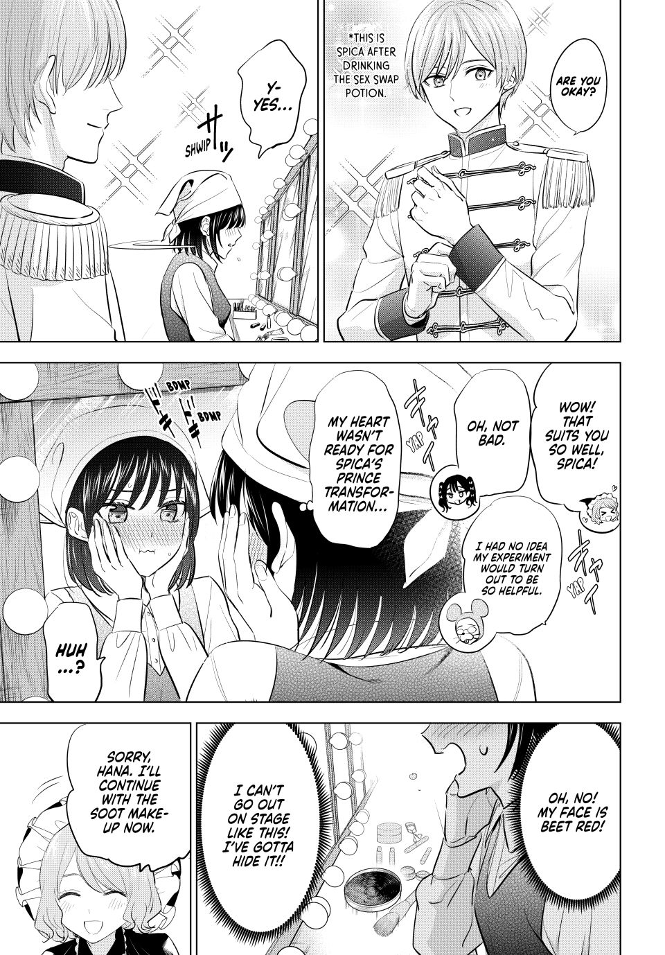 Kuroneko to Majo no Kyoushitsu Chapter 94 page 5 - Chapter 94: Making of Cinderella