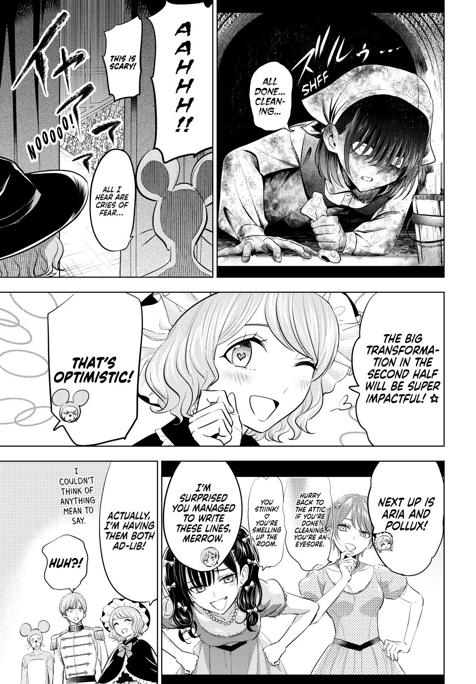Kuroneko to Majo no Kyoushitsu Chapter 94 page 7 - Chapter 94: Making of Cinderella