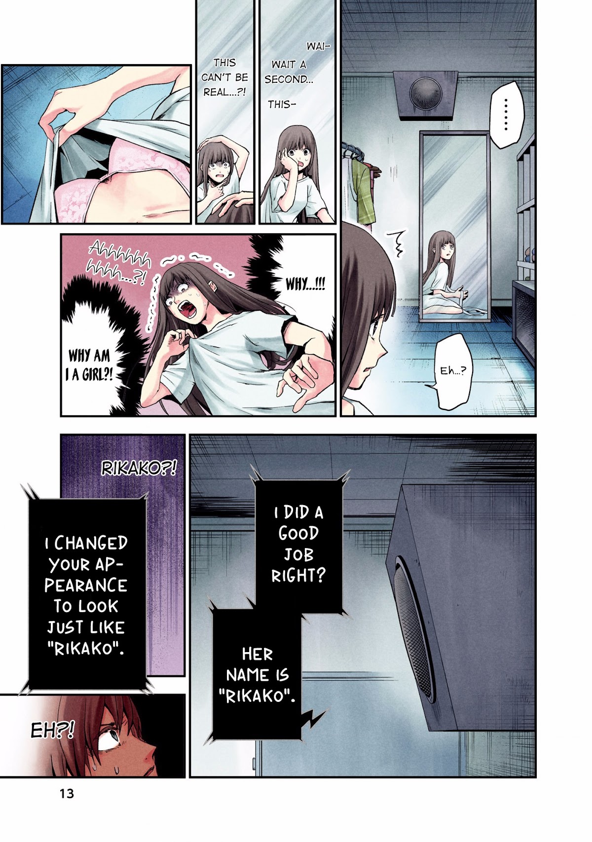 Kuronou Syndrome Chapter 1 page 13 - Chapter 1: Rikako (1)