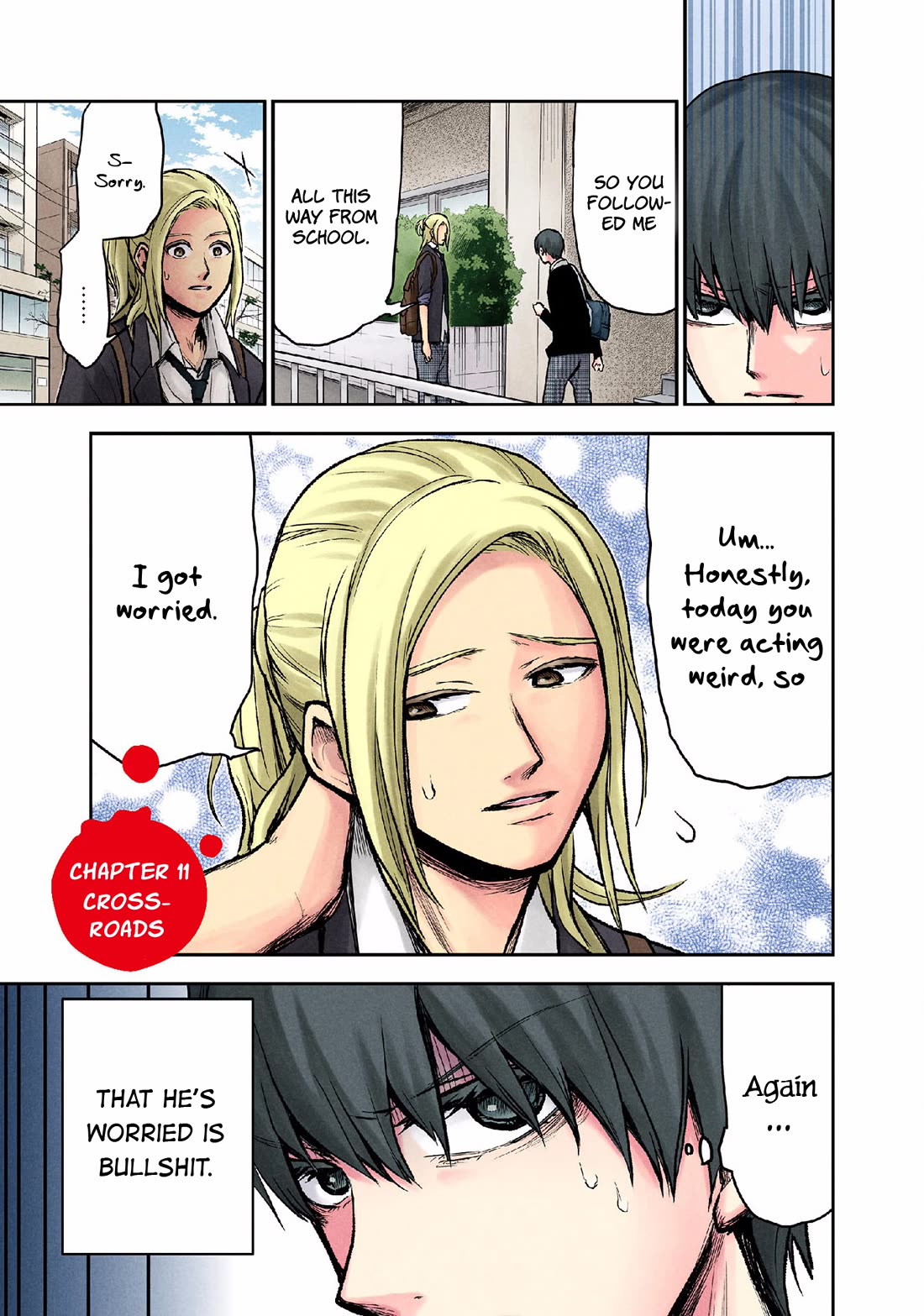 Kuronou Syndrome Chapter 11 page 1 - Chapter 11: Crossroads