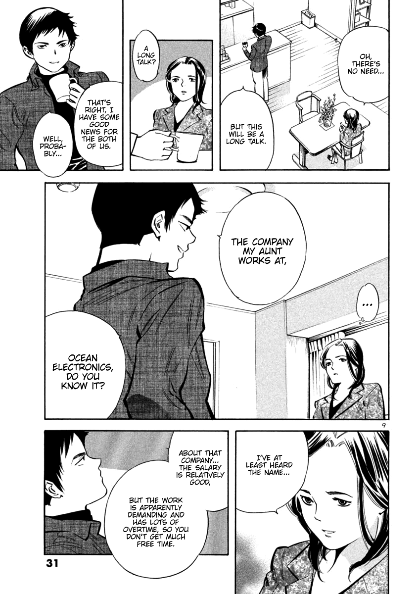 Kurosagi Chapter 110 page 9 - Chapter 110: Visit Sales Fraud (Middle Part)