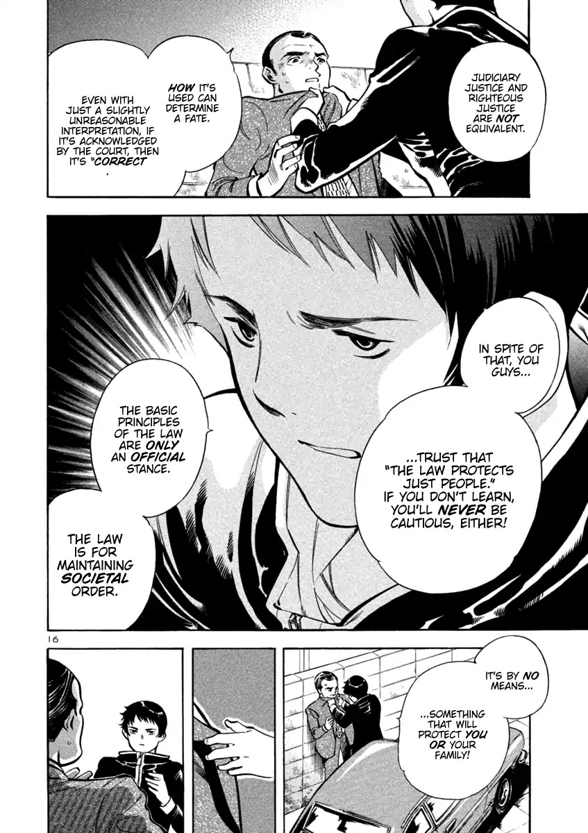 Kurosagi Chapter 113 page 16 - Chapter 113: Trial Fraud II