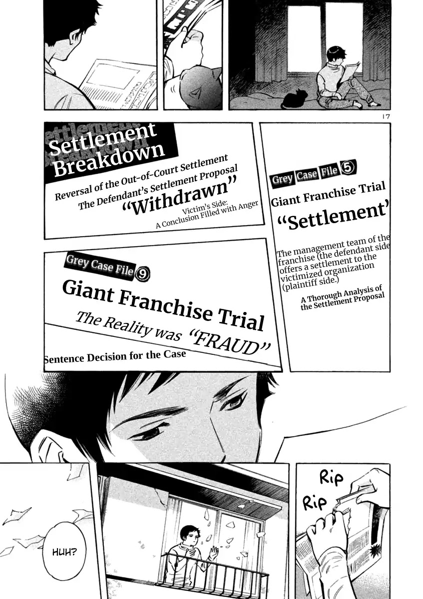 Kurosagi Chapter 116 page 17 - Chapter 116: Trial Fraud V
