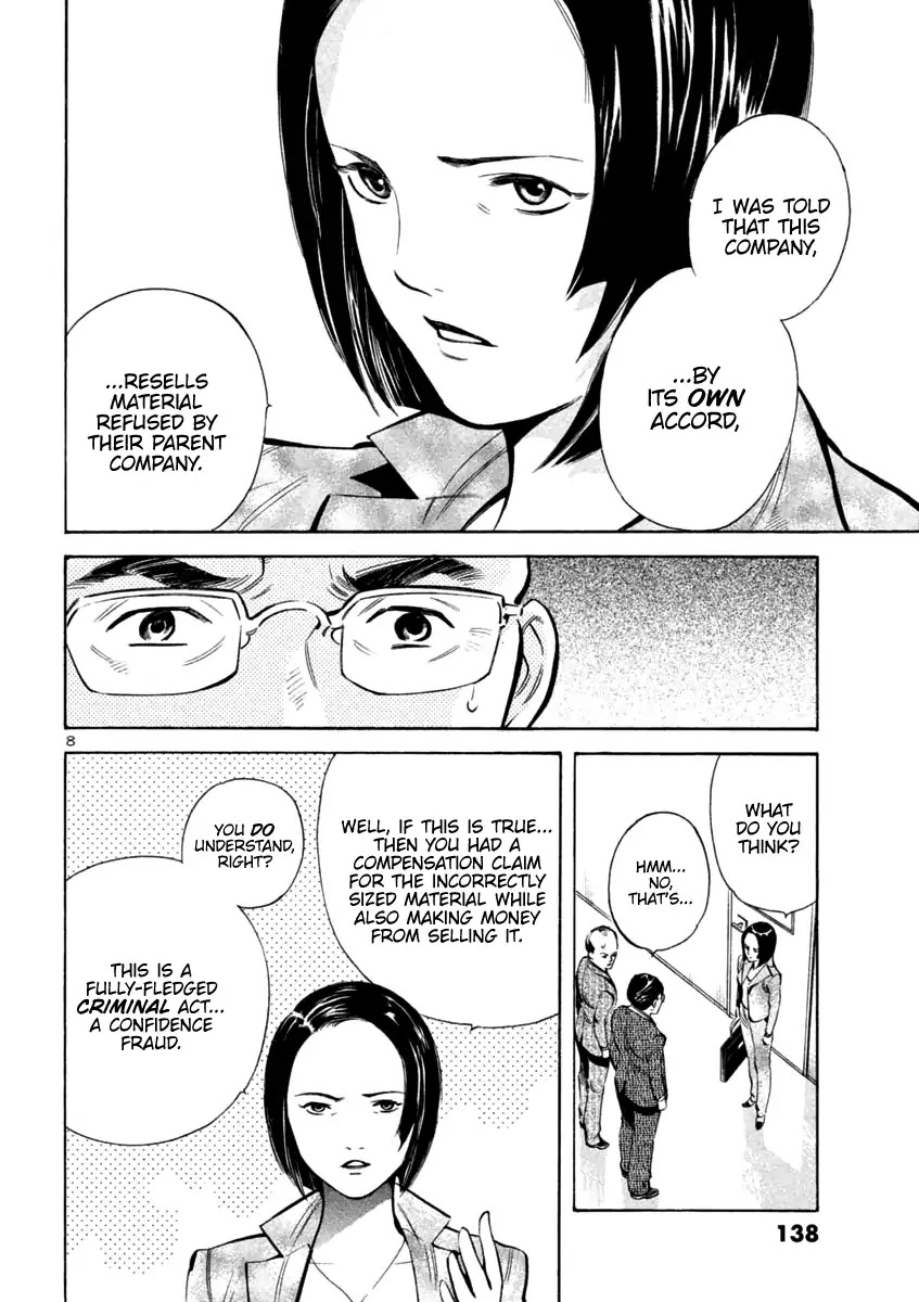 Kurosagi Chapter 116 page 8 - Chapter 116: Trial Fraud V