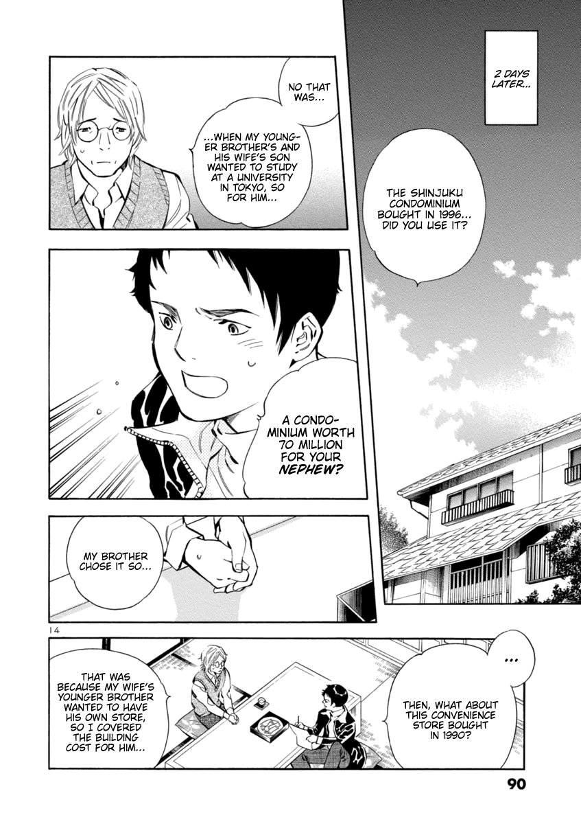 Kurosagi Chapter 146 page 14 - Chapter 146: Tenant Fraud II
