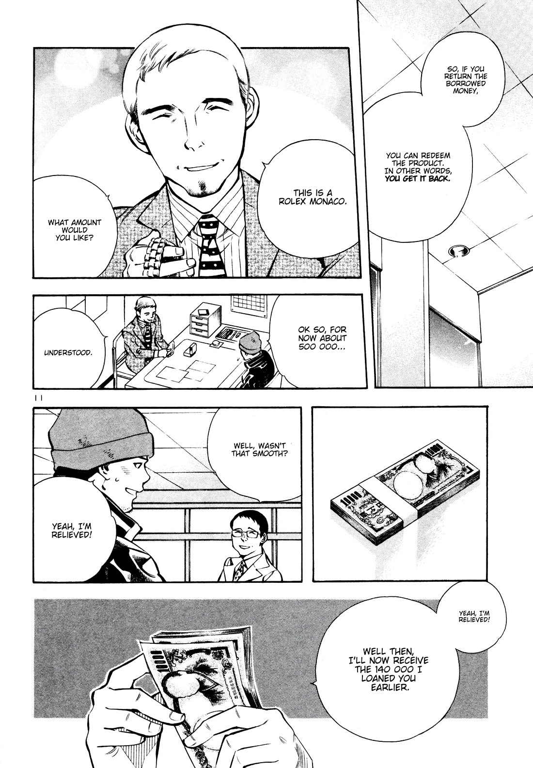 Kurosagi Chapter 153 page 13 - Chapter 153: Rental Scam (First Part)