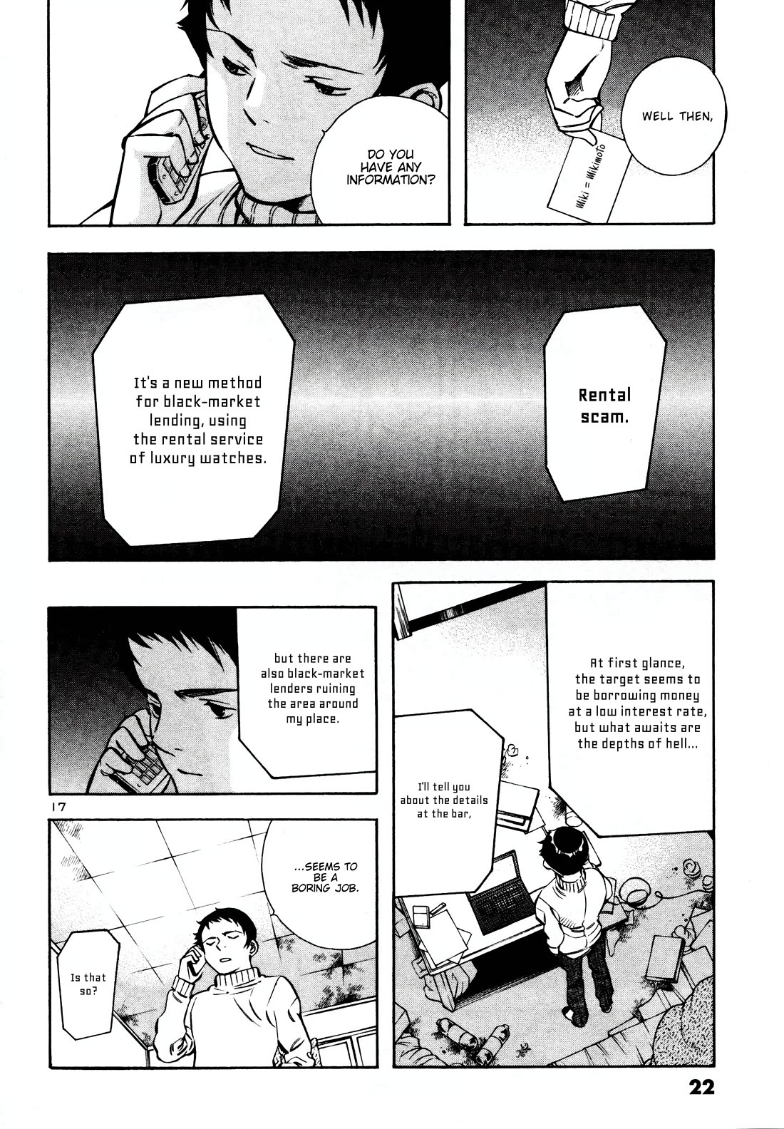 Kurosagi Chapter 153 page 19 - Chapter 153: Rental Scam (First Part)
