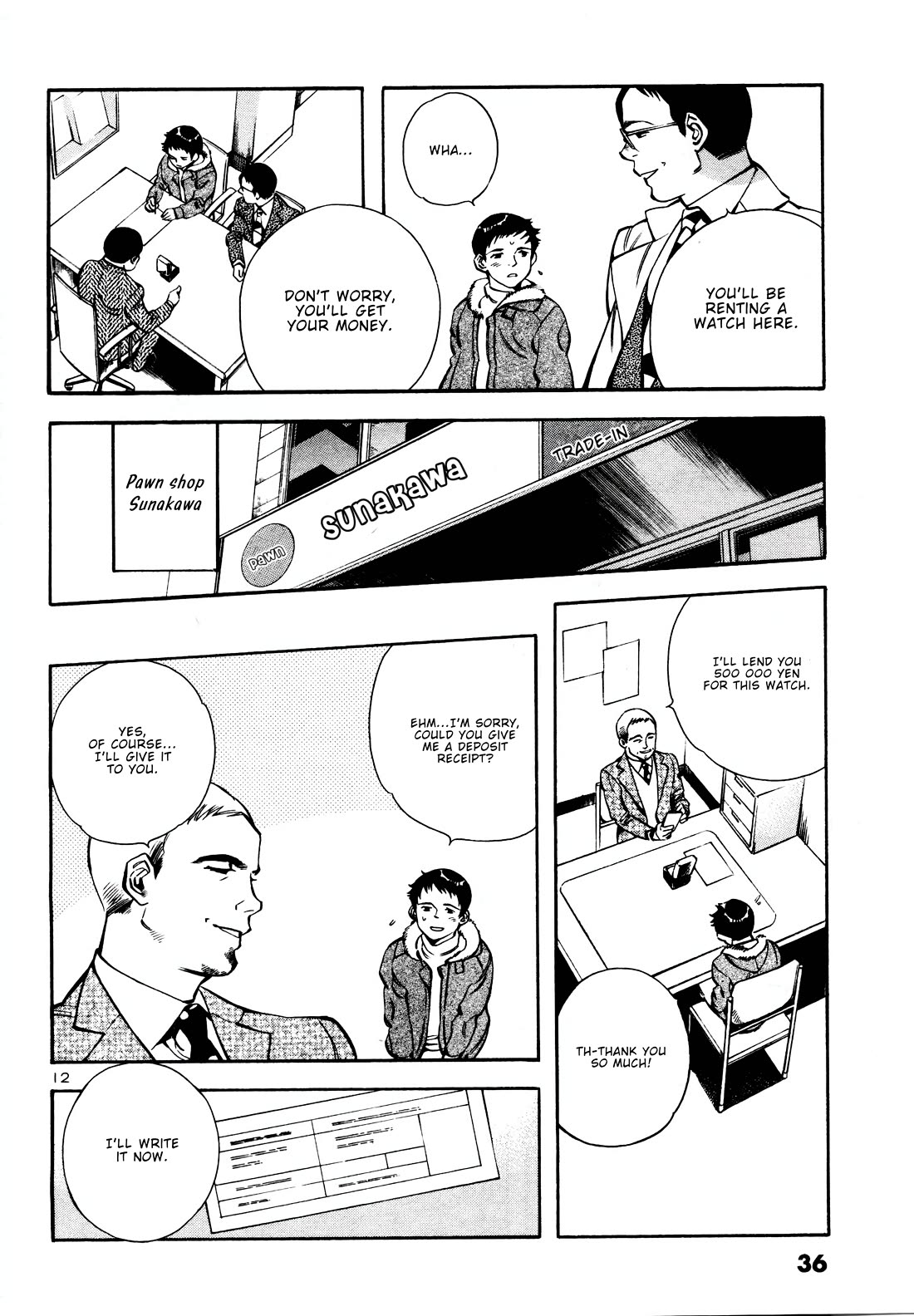 Kurosagi Chapter 154 page 12 - Chapter 154: Rental Scam (Second Part)