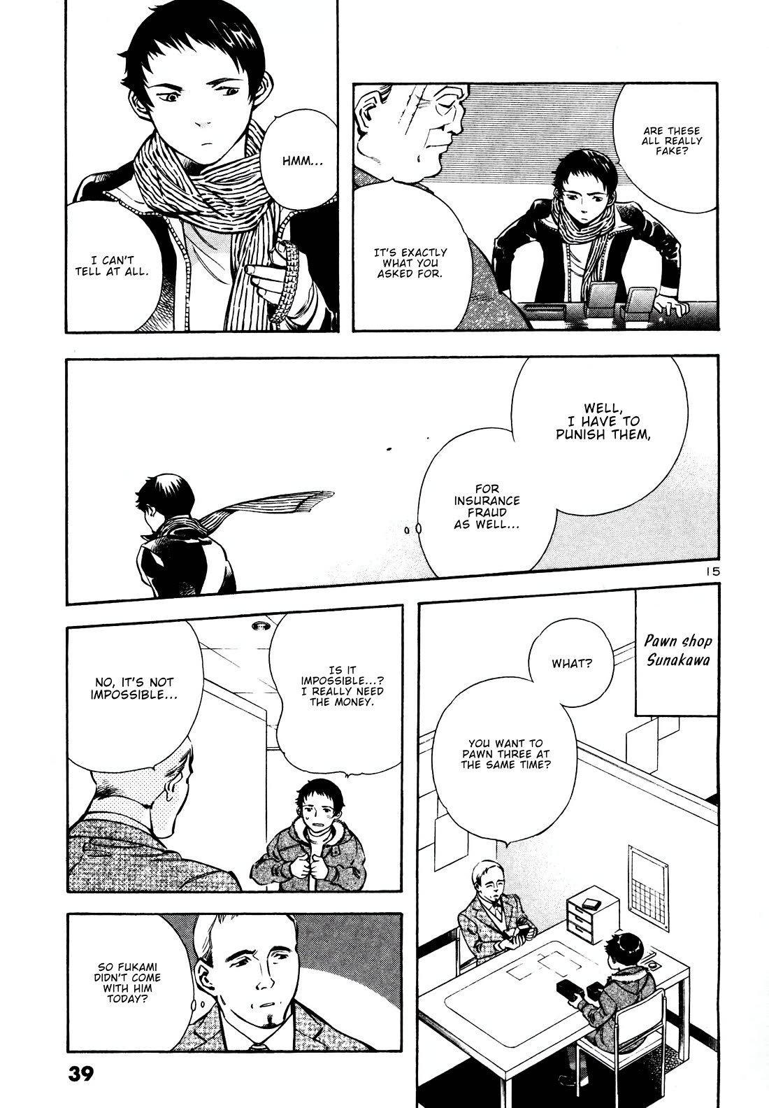 Kurosagi Chapter 154 page 15 - Chapter 154: Rental Scam (Second Part)
