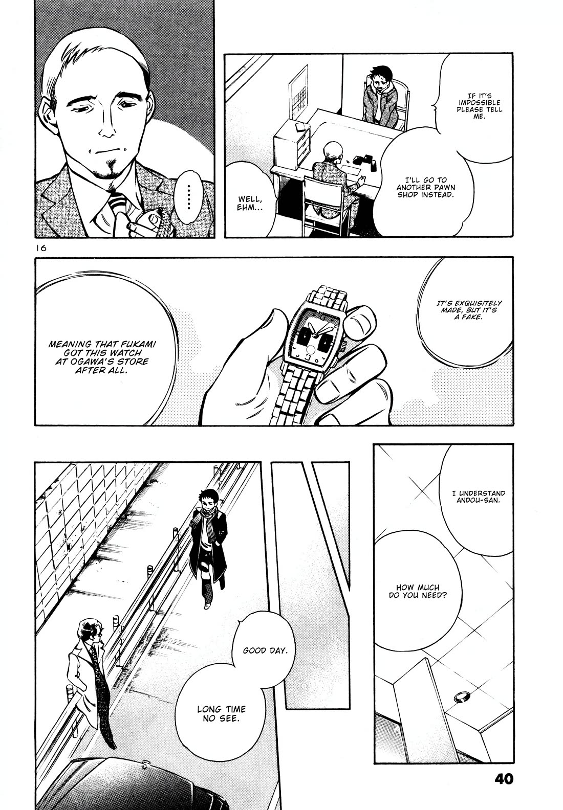 Kurosagi Chapter 154 page 16 - Chapter 154: Rental Scam (Second Part)