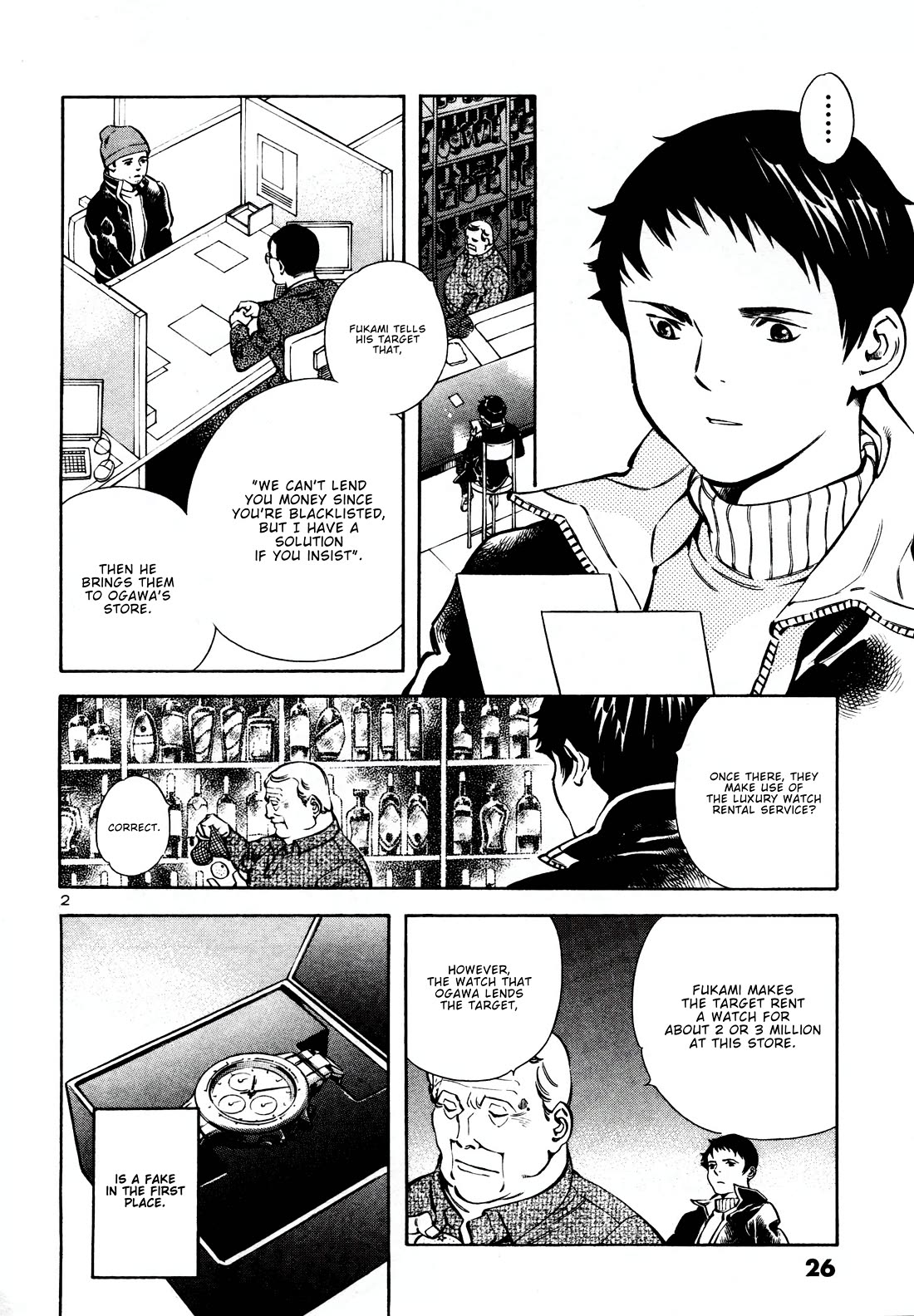 Kurosagi Chapter 154 page 2 - Chapter 154: Rental Scam (Second Part)