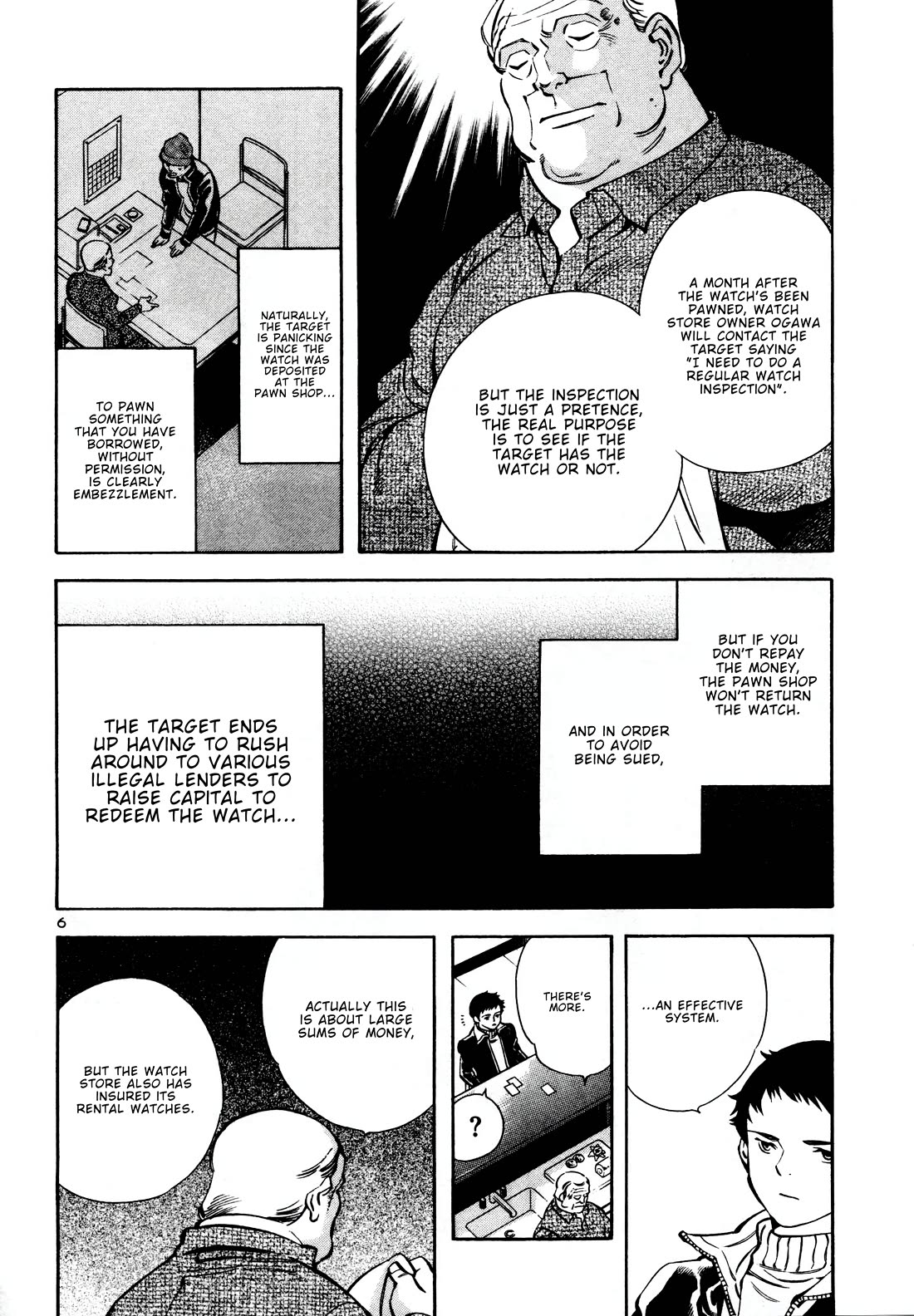 Kurosagi Chapter 154 page 6 - Chapter 154: Rental Scam (Second Part)