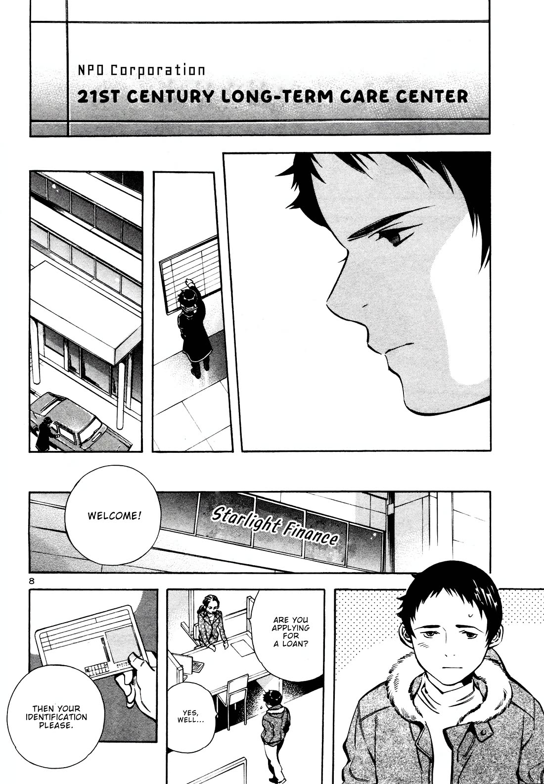 Kurosagi Chapter 154 page 8 - Chapter 154: Rental Scam (Second Part)