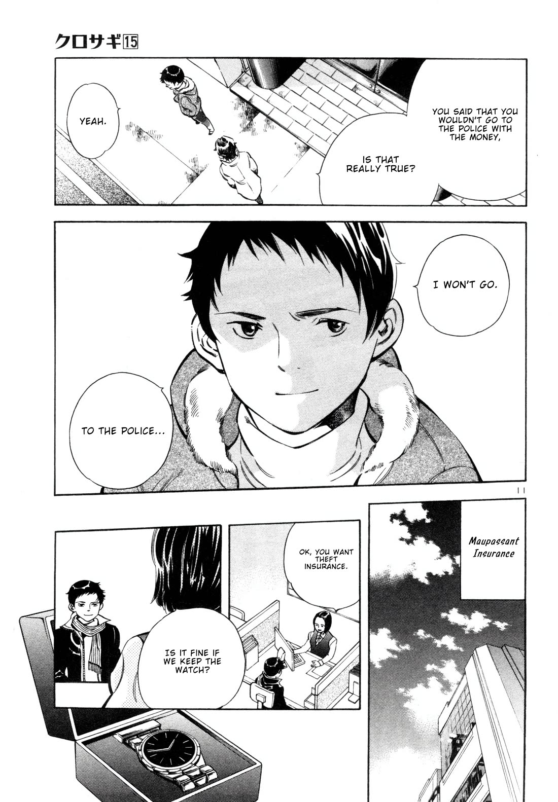 Kurosagi Chapter 155 page 10 - Chapter 155: Rental Scam (Final Part)