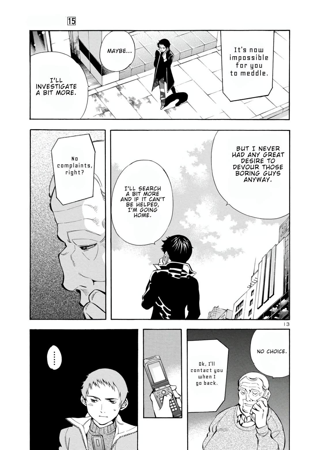 Kurosagi Chapter 158 page 13 - Chapter 158: Corporation Con III