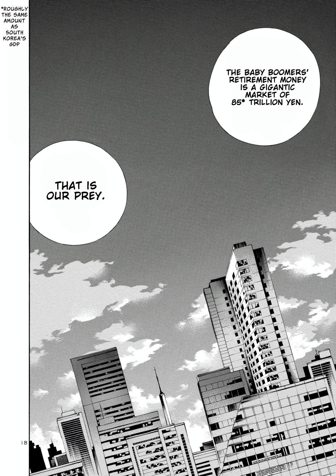 Kurosagi Chapter 158 page 18 - Chapter 158: Corporation Con III