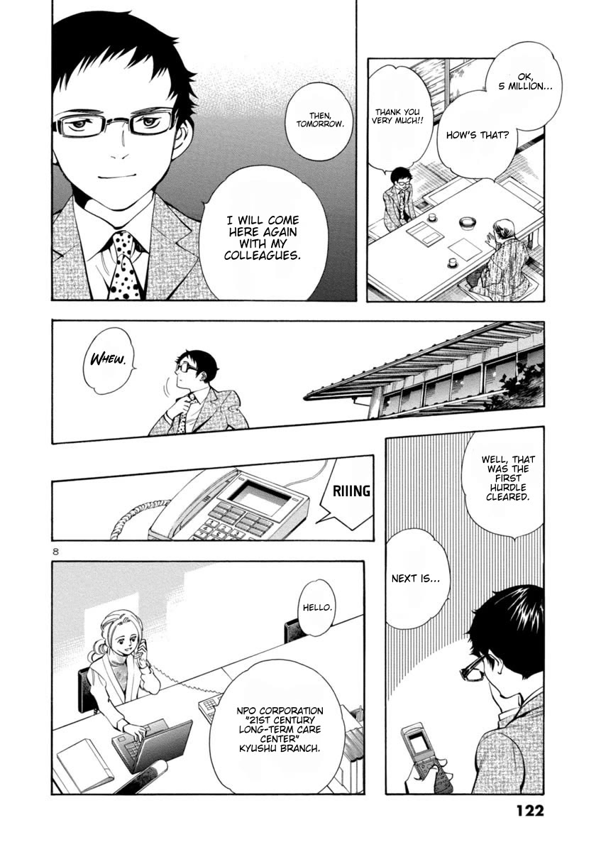 Kurosagi Chapter 159 page 8 - Chapter 159: NPO Corporation Con IV