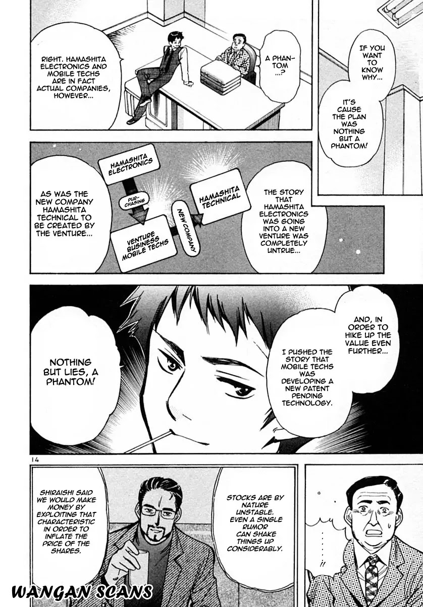Kurosagi Chapter 17 page 14 - Chapter 17: Business Venture Acquisition Swindle 4