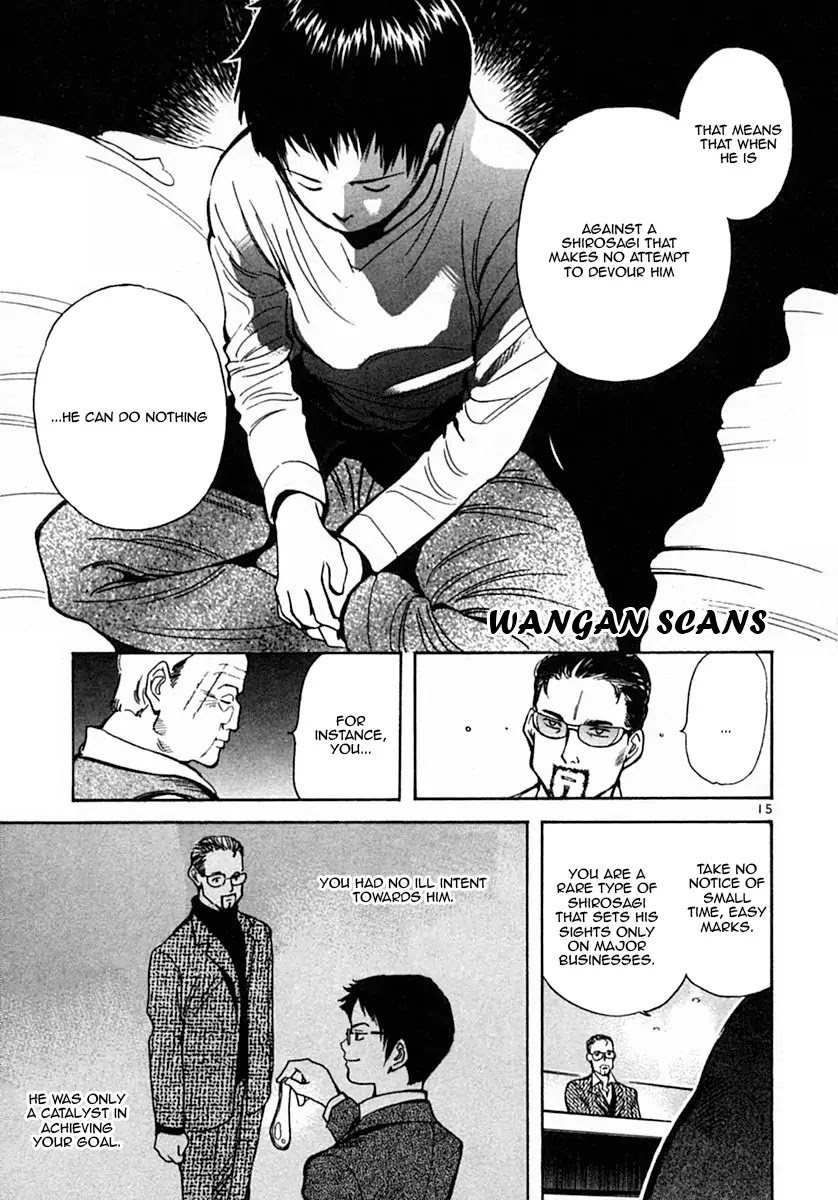 Kurosagi Chapter 18 page 15 - Chapter 18: The Venture Business Acquisition Swindle 5