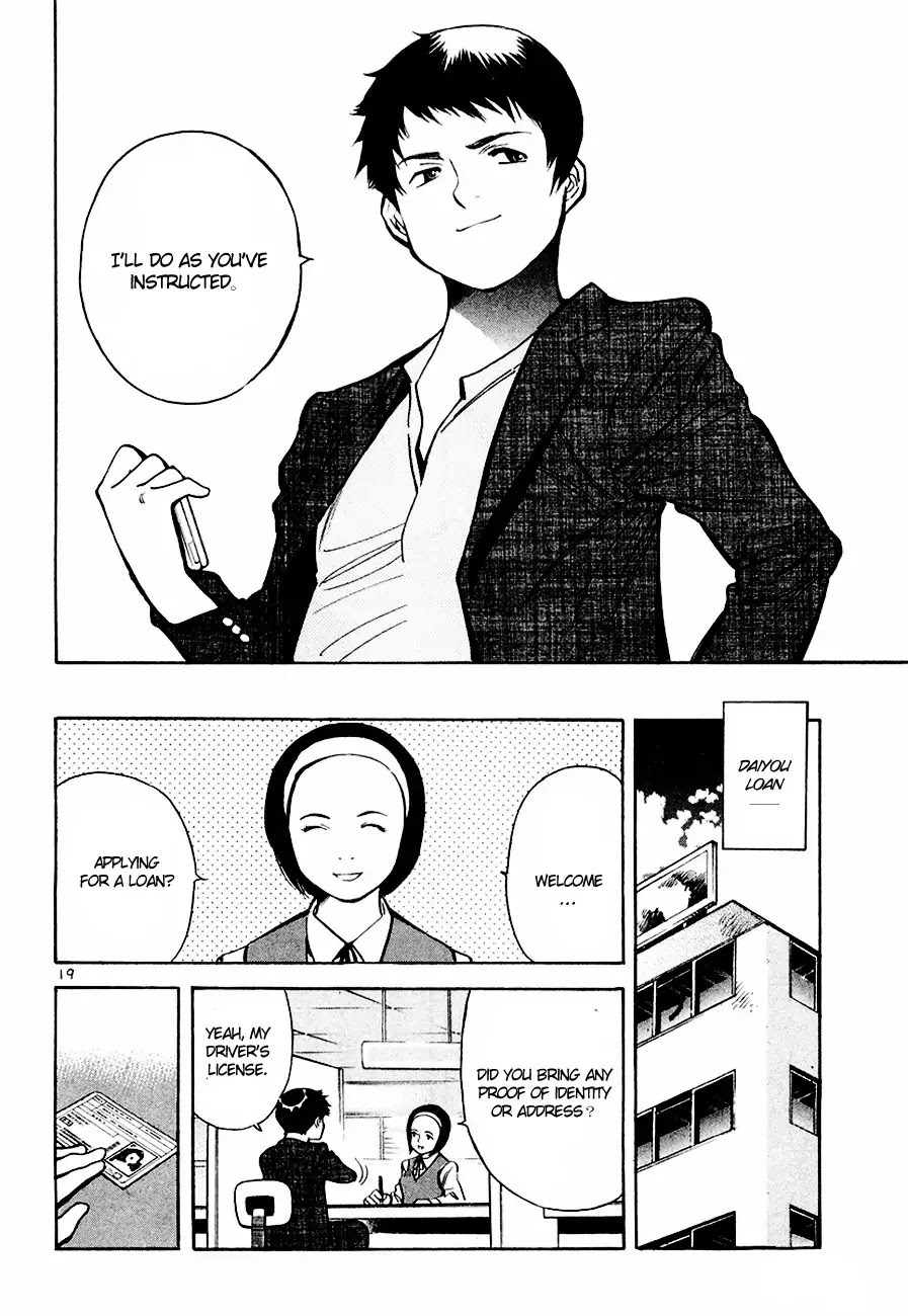Kurosagi Chapter 42 page 20 - Chapter 42: Broker Fraud 2