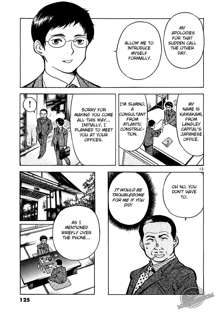 Kurosagi Chapter 49 page 13 - Chapter 49: Oda Reflux Fund Fraud 3
