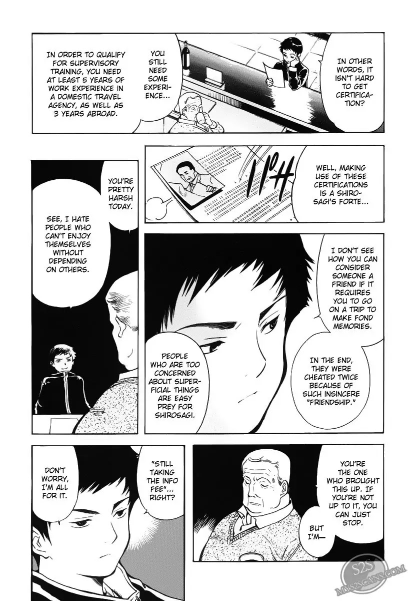 Kurosagi Chapter 56 page 19 - Chapter 56: Travel Agency Fraud 2