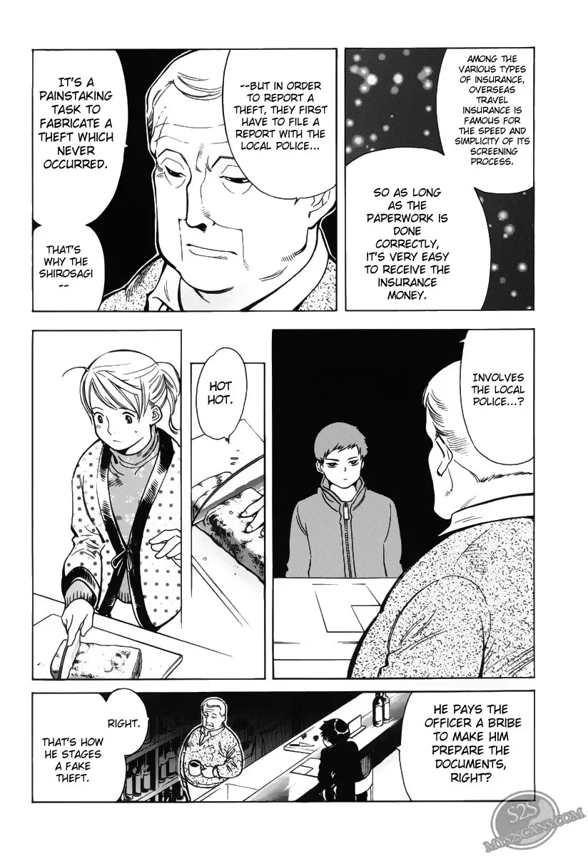 Kurosagi Chapter 57 page 4 - Chapter 57: Travel Agency Fraud 3