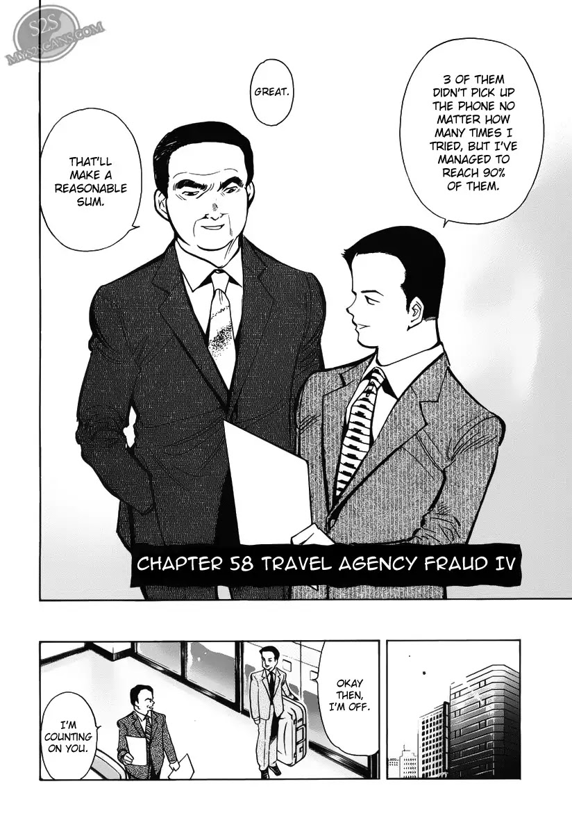 Kurosagi Chapter 58 page 2 - Chapter 58 : Travel Agency Fraud 4