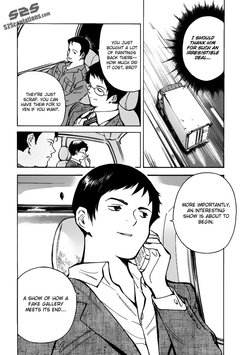 Kurosagi Chapter 66 page 19 - Chapter 66 : Art Gallery Fraud II